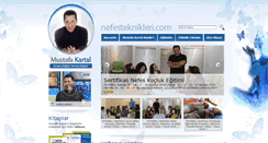 Desktop Screenshot of nefesteknikleri.com